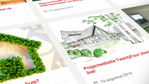 Afbeeldingen voor een magazine voor Nieuw Wonen Nederland