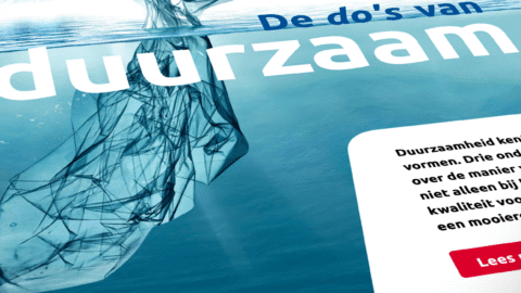 Pagina uit het magazine voor de KHN