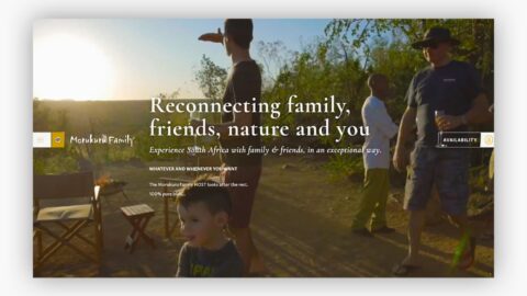 Video van de nieuwe website voor Morukuru Family