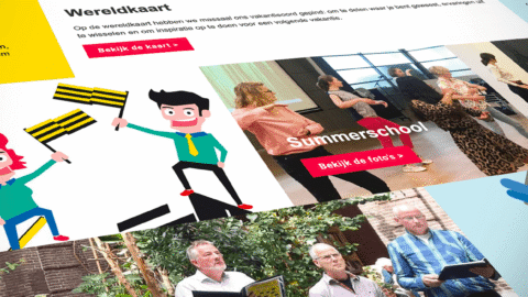 Afbeelding van het interactieve sociale jaarverslag voor de Gemeente Schiedam