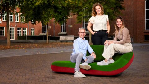 Foto van 3 medewerkers van de gemeente Venray