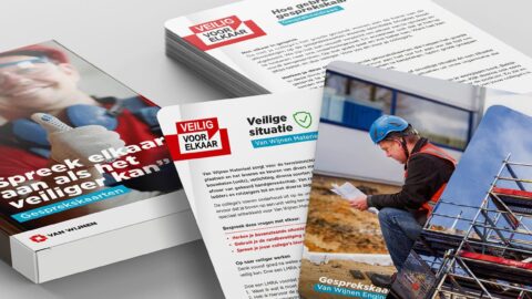 Flyer van de campagne 'Veilig voor Elkaar'