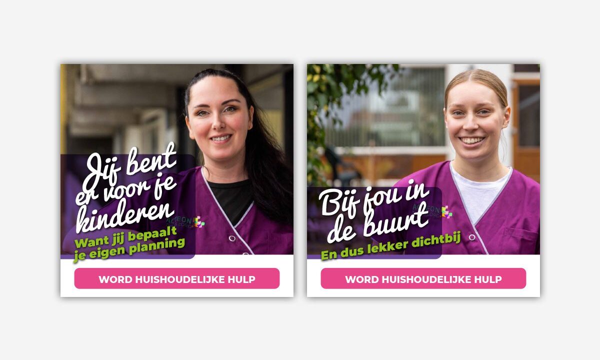 Social media uitingen van campagne