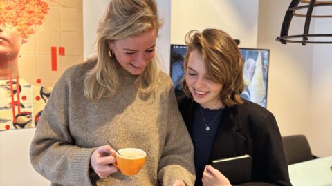 Marketing strateeg Diede en contentspecialist Jonneke namens Brût Communicatie