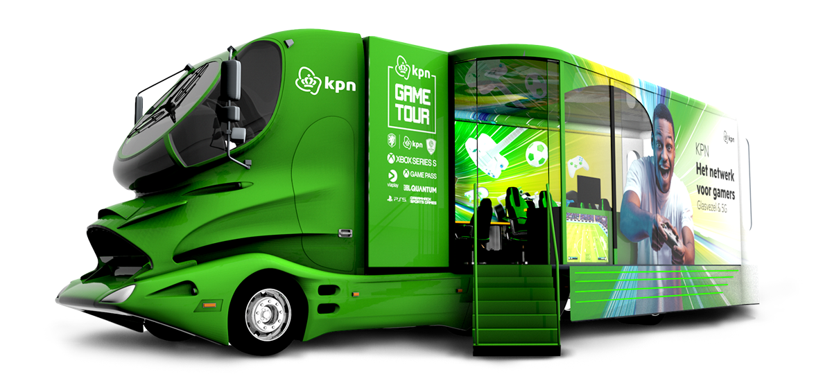 KPN truck vrijstaand