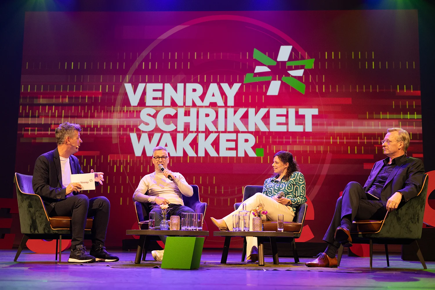 Gemeente venray letters op podium lancering campagne