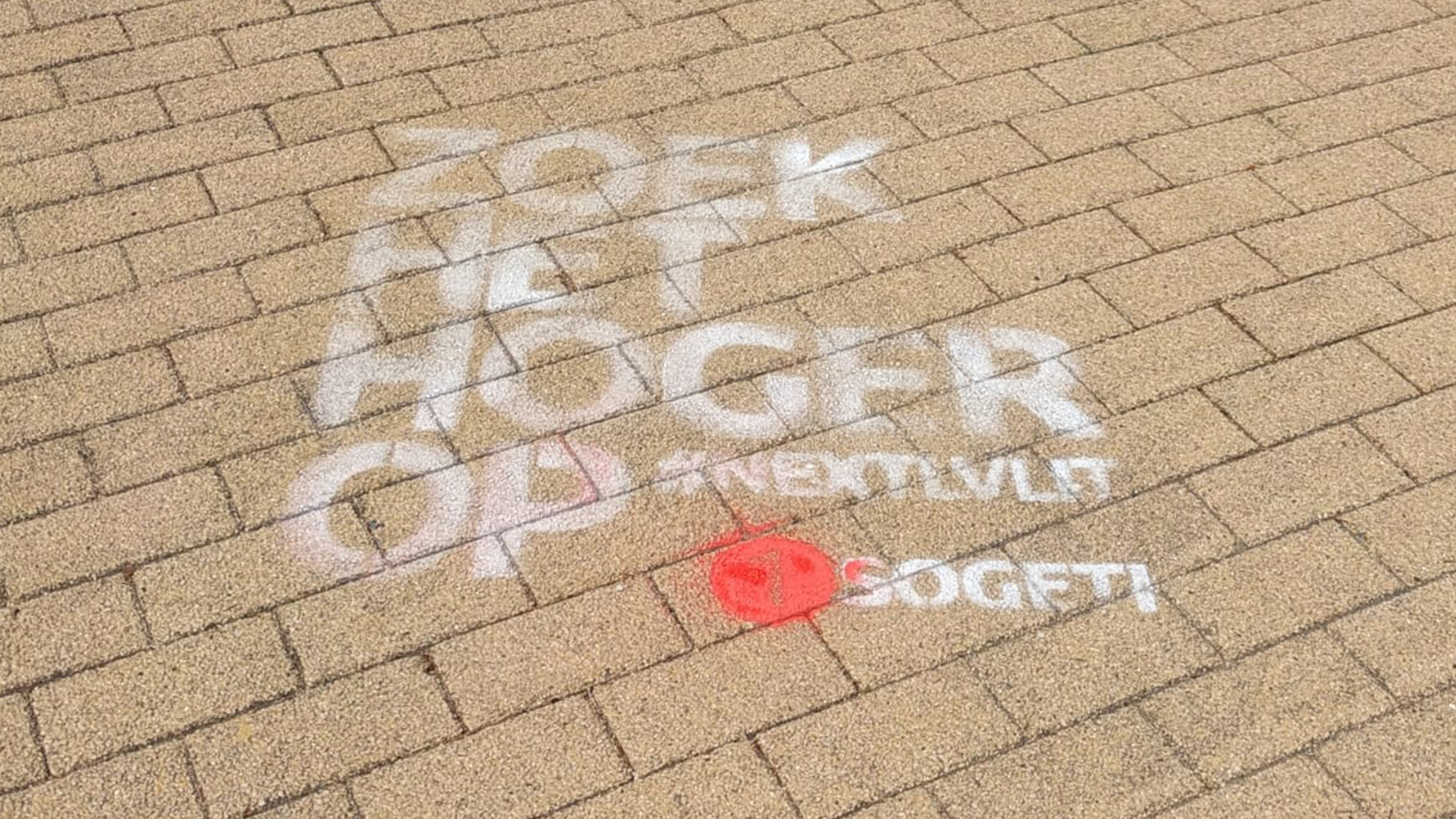 Sogeti weg belettering