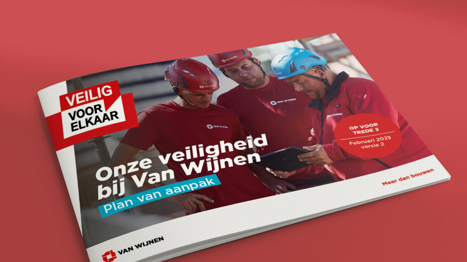 Van wijnen 'Veilig voor elkaar' campagne magazine cover