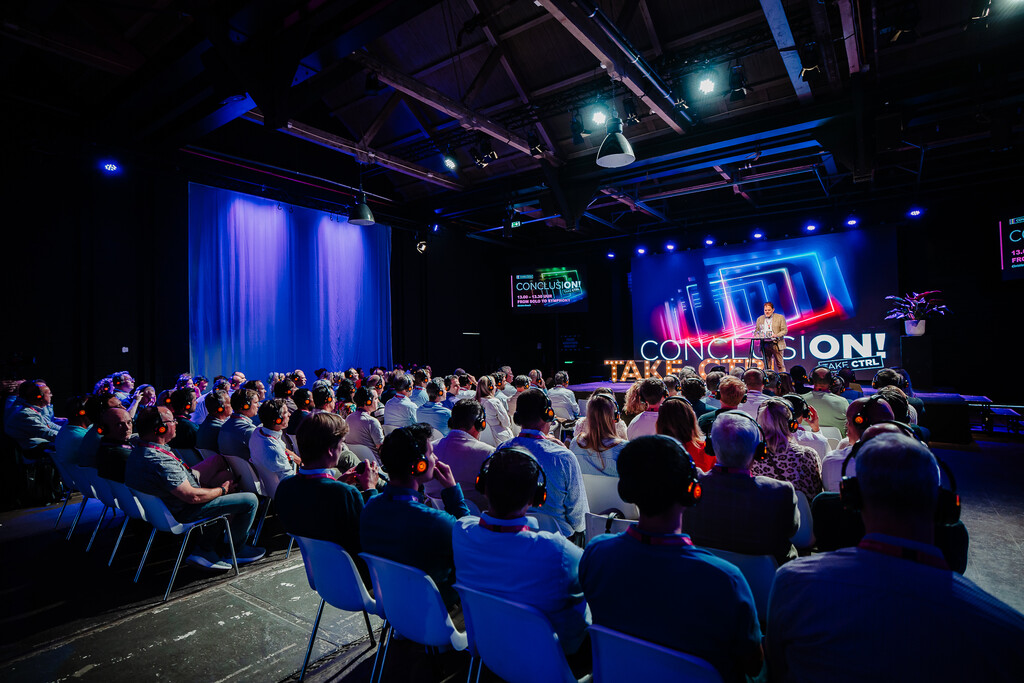Conclusion event sfeerfoto spreker